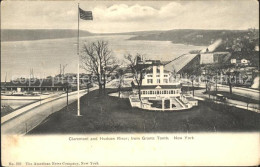 11700927 New_York_City Claremont And Hudson River View From Grants Tomb Flag - Autres & Non Classés