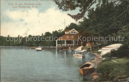 11700917 Monticello_New_York Boat House Kiamesha Lake - Autres & Non Classés