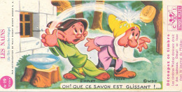 Vintage Image N° 19 Savon Glissant Cadum Simplet Les Sept Nains (du Film) Blanche-Neige (Walt Disney) - Andere & Zonder Classificatie