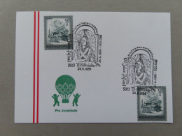 Österreich Pro Juventute - Mit Sonderstempel 28. 6. 1986 Möllbrücke, 100 Jahre Postamt (Nr.1362) - Otros & Sin Clasificación