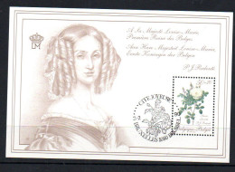 BELGIUM -1990 - ROSES SOUVENIR SHEET FINE USED ,  SG CAT £11 - Usados