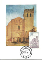 30831 - Carte Maximum - Espana - Espagne - Segovia - Monasterio De Santa Maria Del Parral - Maximumkarten