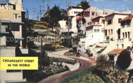 11700821 San_Francisco_California Lombard Street Crookedest Street In The World - Autres & Non Classés