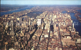 11700817 New_York_City Aerial View Of Manhattan Towards Empire State Building Ce - Autres & Non Classés
