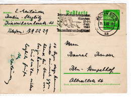 Entier Munchen Juillet 1939 - Tarjetas