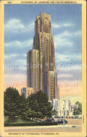 11700790 Pittsburgh Cathedral Of Learning And Foster Memorial University Pittsbu - Andere & Zonder Classificatie