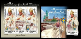 Togo  2023 60 Years Since Karol Wojtyla, The Future Pope John Paul II, Became Archbishop Of Krakow. (306) OFFICIAL ISSUE - Papes