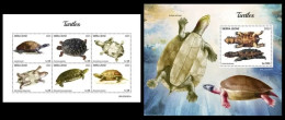 Sierra Leone  2023 Turtles. (307) OFFICIAL ISSUE - Schildkröten