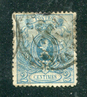 "BELGIEN" 1866, Mi. 21 Gestempelt (L1205) - 1866-1867 Blasón