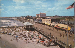 11700727 Ocean_City_New_Jersey Boardwalk Beach And Atlantic Ocean Flag - Autres & Non Classés