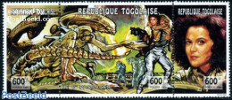 Togo 1994 SF Film 3v, Mint NH, Performance Art - Science Fiction - Sin Clasificación