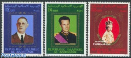 Mauritania 1978 Decolonisation 3v, Mint NH, History - Kings & Queens (Royalty) - Politicians - Koniklijke Families