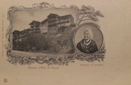 Italy - Piemonte // Gravere ( Susa - Torino) (Val. Di Susa) Costume Di Gravere) Ca 1899 Ed. Enrico Genta 991 - Autres & Non Classés