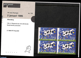 Netherlands 1995 European Cow Presentation Pack 131, Mint NH, Nature - Cattle - Unused Stamps