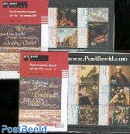 Netherlands 1999 17th Century Art 10v, Presentation Pack 210a+b, Mint NH, Nature - Birds - Art - Paintings - Rembrandt - Nuevos