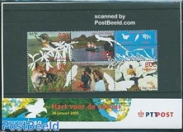 Netherlands 2001 Nature Presentation Pack, Mint NH, Nature - Animals (others & Mixed) - Birds - Butterflies - Flowers .. - Nuovi