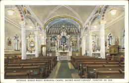 11700707 Yankton Interior Of Bishop Marty Memorial Chapel Sacred Heart Convent - Altri & Non Classificati
