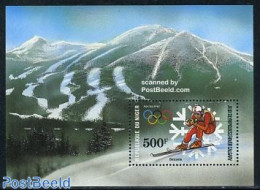 Niger 1987 Olympic Winter Games Calgary S/s, Mint NH, Sport - Olympic Winter Games - Skiing - Skisport