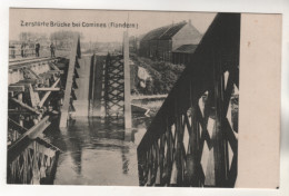 +5039, WK I,  Zerstörte Brücke Bei Comines, Flandern - Weltkrieg 1914-18