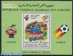 Comoros 1981 World Cup Football Spain S/s, Mint NH, Sport - Football - Isole Comore (1975-...)