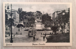 GENOVA -  Piazza Corvetto - Genova (Genoa)