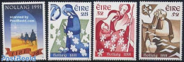 Ireland 1991 Christmas 4v, Mint NH, Nature - Religion - Camels - Christmas - Nuevos