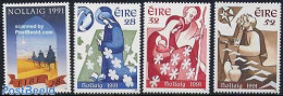 Ireland 1991 Christmas 4v, Mint NH, Nature - Religion - Camels - Christmas - Unused Stamps
