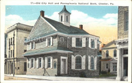 11700685 Chester Pennsylvania Old City Hall And National Bank Chester Pennsylvan - Other & Unclassified