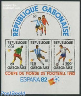 Gabon 1982 Football Games S/s, Mint NH, Sport - Football - Nuevos