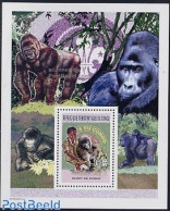 Congo Dem. Republic, (zaire) 2005 Scouting S/s, Gorilla, Mint NH, Nature - Sport - Monkeys - Scouting - Sonstige & Ohne Zuordnung