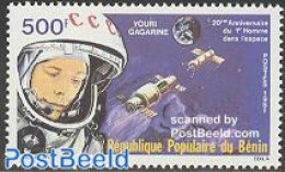 Benin 1981 Manned Space Flight 1v, Mint NH, Transport - Space Exploration - Nuevos