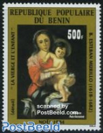 Benin 1984 Christmas 1v, Mint NH, Religion - Christmas - Art - Paintings - Nuevos