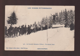 CPA - 88 - Gérardmer - La Grande Semaine D'Hiver - Un Grand Saut - Animée - Circulée En 1910 - Gerardmer