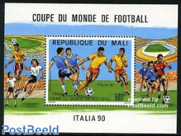 Mali 1990 World Cup Football Italy S/s, Mint NH, Sport - Football - Malí (1959-...)