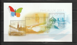 2011  (Faciale 4.20 €) " PHILALUX 2011 " Sur Bloc Du Luxembourg Neuf ** MNH. A Saisir !!! - Blokken & Velletjes