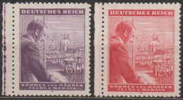 03/ Pof. 106-107, Border Stamps - Ungebraucht