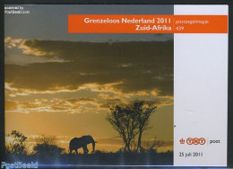 Netherlands 2011 Borderless Netherlands-South Africa Pres. Pack 439, Mint NH, Nature - Elephants - Wine & Winery - Art.. - Ungebraucht