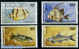 Togo 1987 Fish 4v, Mint NH, Nature - Fish - Vissen