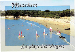 CPM FRANCE 17 CHARENTE-MARITIME MESCHERS-SUR-GIRONDE - La Plage Des Vergnes - Meschers