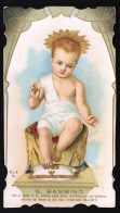 VECCHIO SANTINO - GESU BAMBINO- BASILICA DI S.ANDREA DELLA VALLE - ROMA - HOLY CARD - IMAGE PIEUSE - DATATA1947 (H899) - Images Religieuses