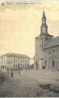 (340)   Fosses  Place Du Chapitre Eglise St Feuillin - Fosses-la-Ville