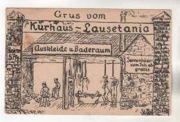 8554, WK I, Feldpost, Gruss Vom Kurhaus-Lausetania - War 1914-18