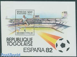 Togo 1982 World Cup Football S/s, Mint NH, Sport - Football - Togo (1960-...)