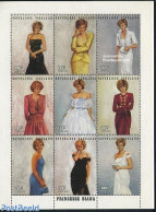 Togo 1997 Princess Diana 9v M/s, Mint NH, History - Charles & Diana - Kings & Queens (Royalty) - Royalties, Royals