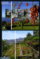 Madeira 2010 Botanic Garden 2 S/s, Mint NH, Nature - Flowers & Plants - Gardens - Madeira