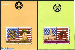 Saint Vincent 1986 75 Years Girl Guides 2 S/s Without Illustrations, Mint NH, Sport - Scouting - St.Vincent (1979-...)