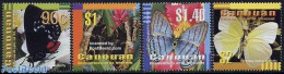Saint Vincent & The Grenadines 2004 Canouan, Butterflies 4v, Mint NH, Nature - Butterflies - St.Vincent Y Las Granadinas