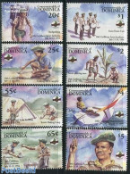 Dominica 1994 World Jamboree 8v, Mint NH, Sport - Scouting - Dominikanische Rep.
