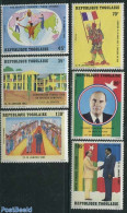 Togo 1983 Mitterand Visit 6v, Mint NH, History - Flags - Politicians - Togo (1960-...)