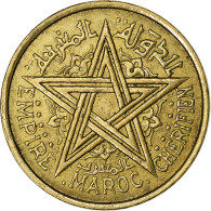 Maroc, Mohammed V, 2 Francs, AH 1364/1945, Paris, Bronze-Aluminium, TTB+ - Maroc